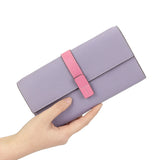 Royal Bagger Long Wallets for Women Genuine Cow Leather Large Capacity Card Holder Fashion Coin Purse Phone Wallet 1565